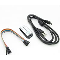 HiLetgo USB Logic Analyzer Device With EMI Ferrite Ring USB Cable 24MHz 8CH 24MHz 8 Channel UART IIC SPI Debug for…